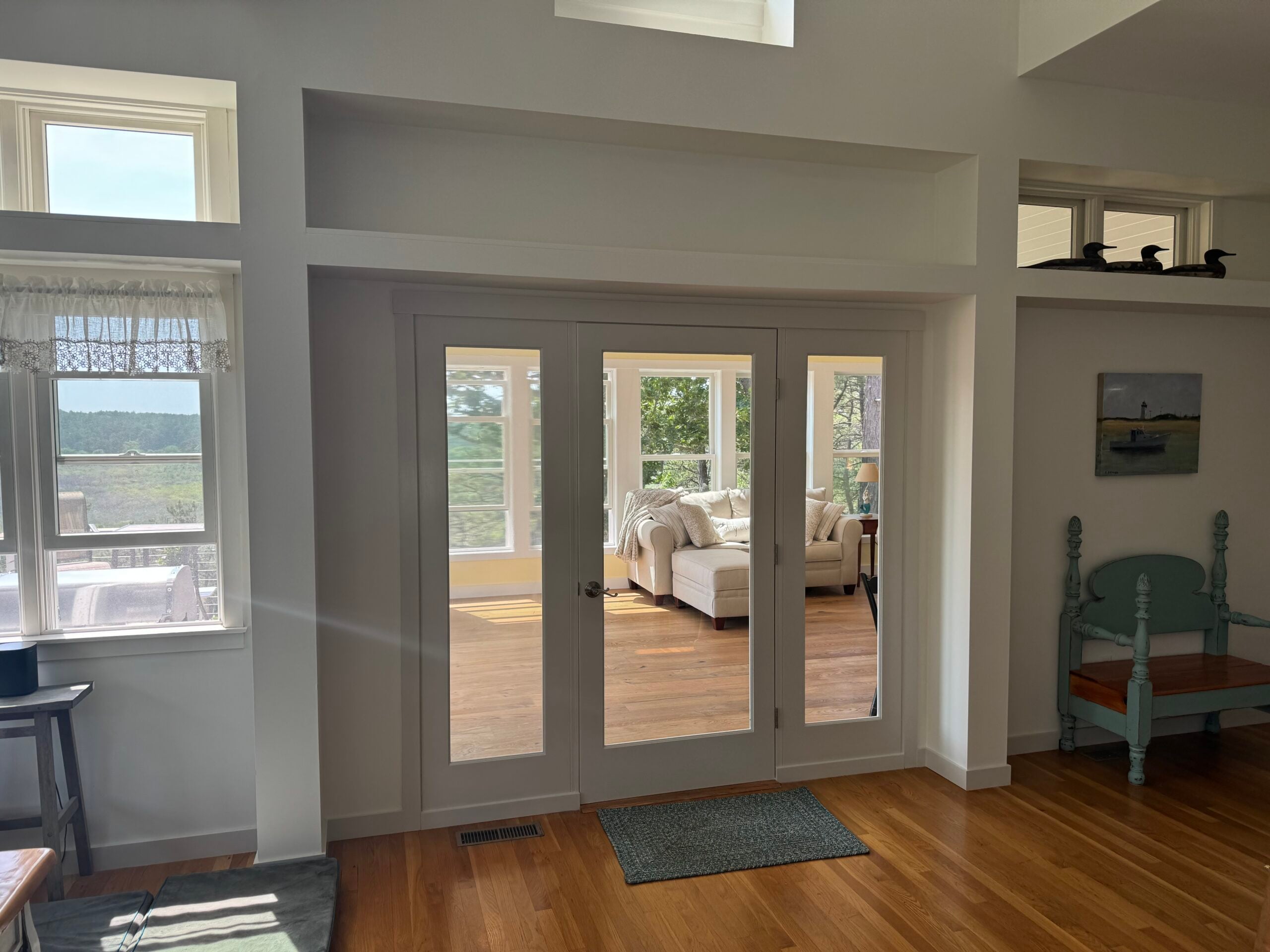 Custom Crafted Homes home addition — interior detail